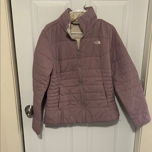 The North Face Mauve Quilted Jacket
